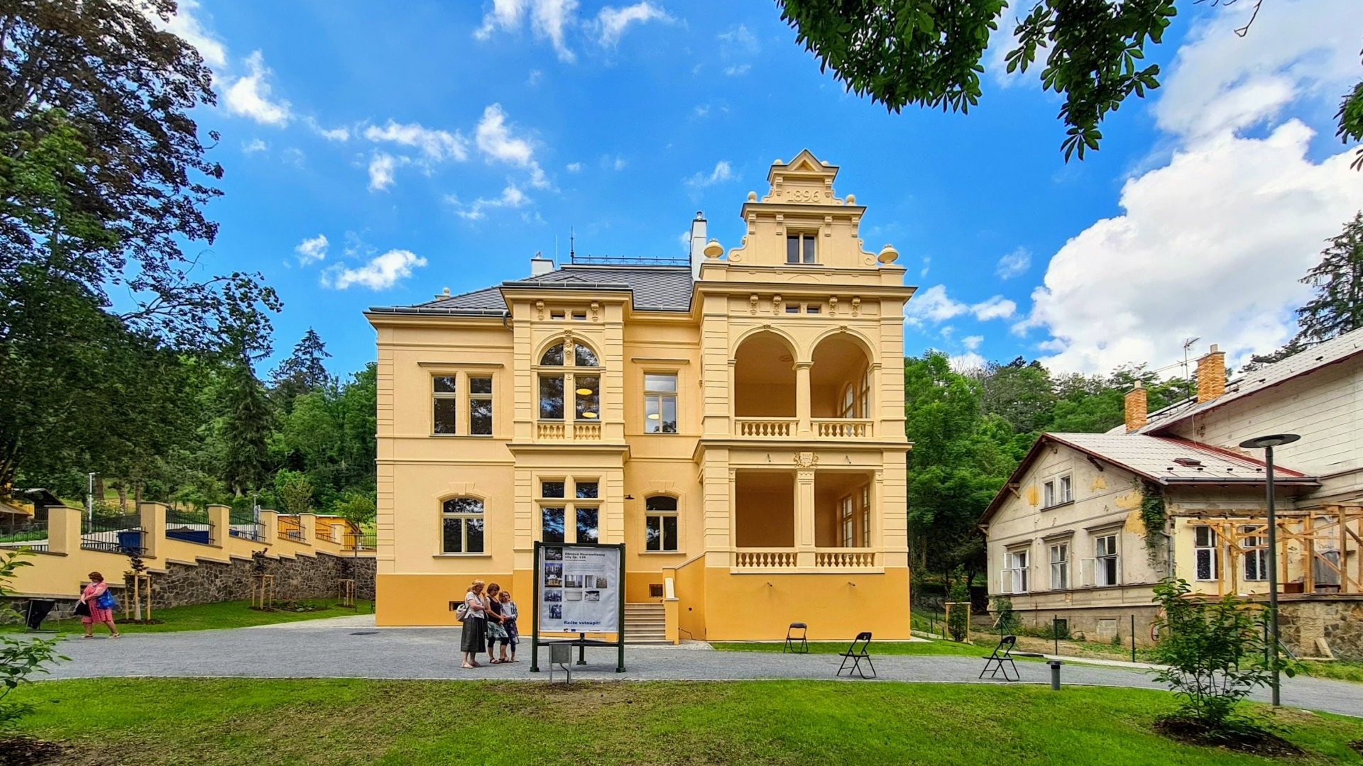 Zachráněná vila Rudolfa Haurowitze